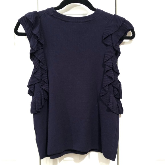 Anthropologie Knitted & Knotted sleeveless tank S - Picture 2 of 6